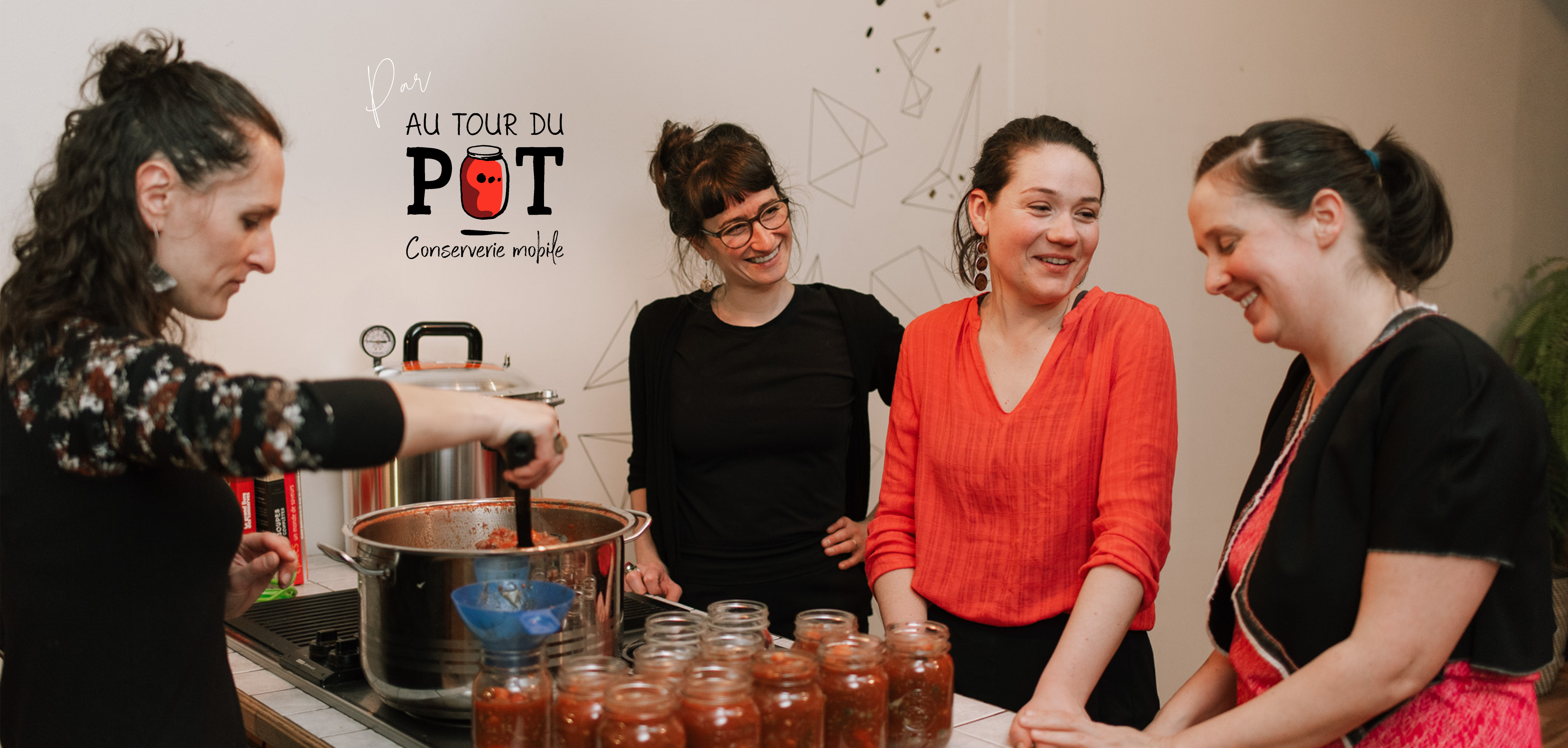 Atelier de conserves par Au tour du pot